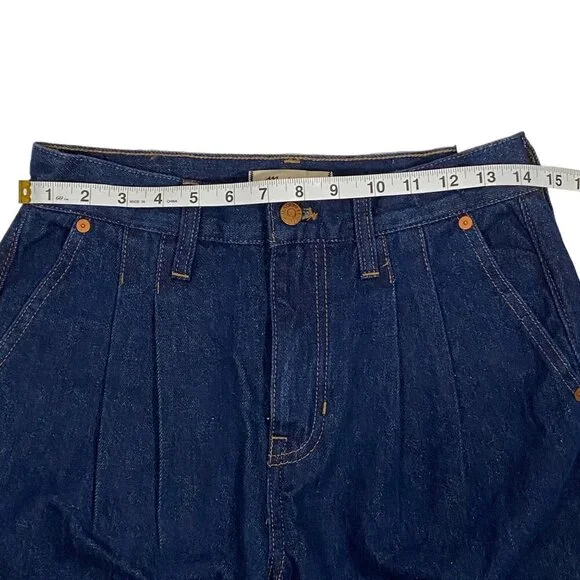 Madewell Dark Blue Straight Leg Jeans - Picture 10 of 13